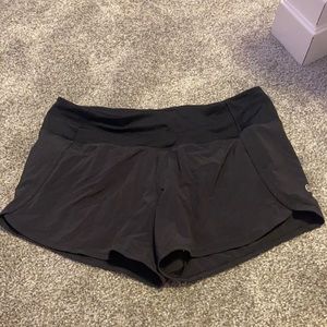 Size 8 4 inch lululemon shorts! Barely worn!